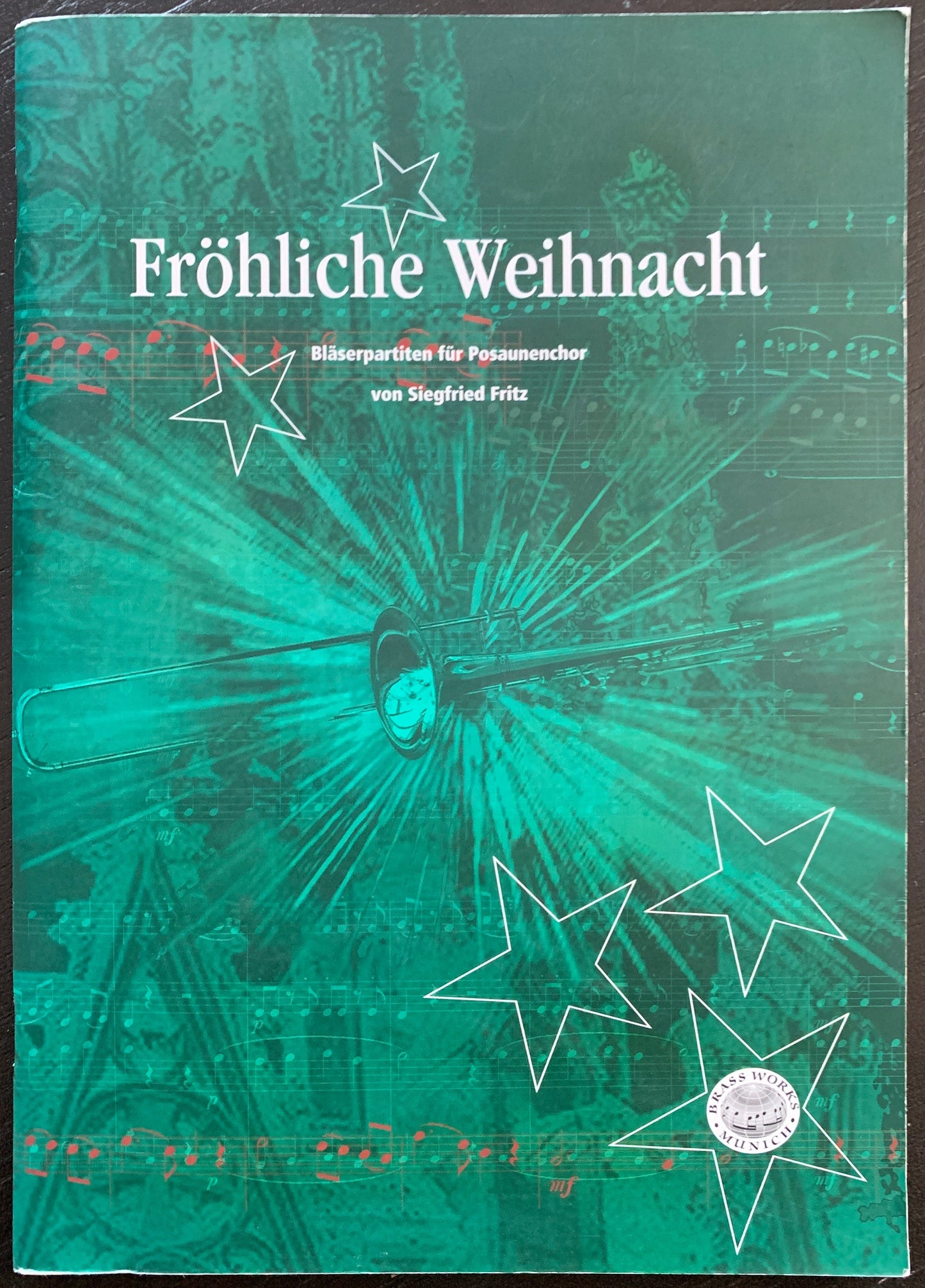 Fröhliche Weihnacht - Bläserpartiten für Posaunenchor von Siegfried Fietz