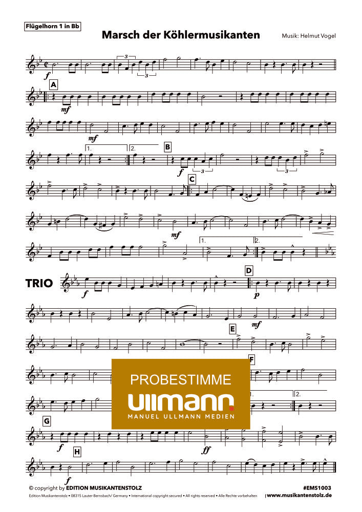 Marsch der Köhlermusikanten