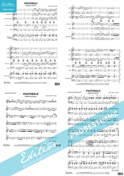Pastorale - ländliche Musik für VolksmusikCombo
